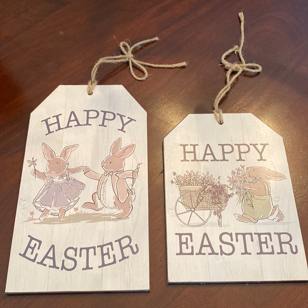 2 Easter signs